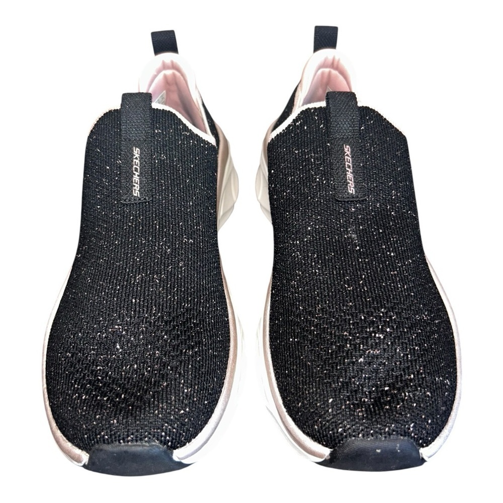 Skechers D’Lux Walker 2.0 “Sparkle Forever” Slip-On Sneakers – Women’s Size 9 - Picture 3 of 9